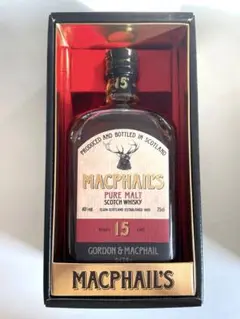 GORDON&MACPHAIL’S スコッチウイスキー　新品未開封
