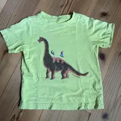 GU 恐竜イラスト Tシャツ 110サイズ