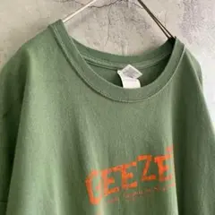 ギルダン 古着 アメリカ輸入 Tシャツ 半袖 プリント 緑 XLサイズ 英文字