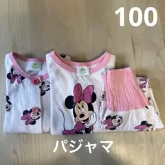 ミニーちゃん　春　秋　長袖　パジャマ