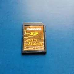 Panasonic 純正 SDカード 512MB PRO