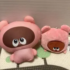 ぷにるんず　ぬいぐるみマスコット2個セット