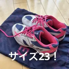 Mizuno Wave Exceed 23.0cm ホワイト/ネイビー/ピンク