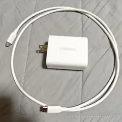 即発送 UGREEN 65W 急速充電器＋USB Type Cケーブル セット