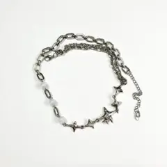XU galaxy chain necklace ギャラクシーチェーンネックレス