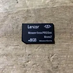 Lexar Memory Stick PRO Duo Mark2 8GB　PSP