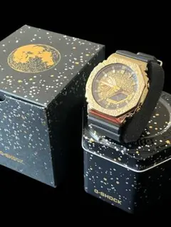 美品 試着のみ CASIO G-SHOCK GM-2100MG-1AJR 月面 Rare Casio G-shock GM-2100MG-1AJR Moon Model Used in Japan