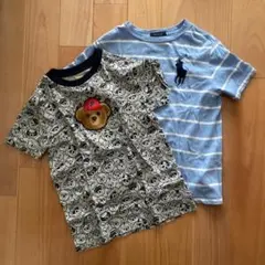 ポロラルフローレン Polo ビッグポニー ポロベア Tシャツ 2枚セット