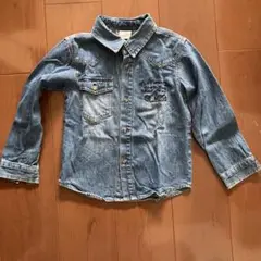 JUO デニム長袖シャツ 120