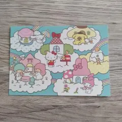 サンリオ ピューロランド 株主 ポストカード イラストカード 株主優待