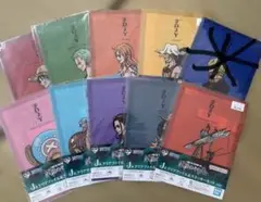 ワンピース　一番くじ　J賞クリアファイル&ステッカー　9枚セット