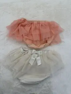 ミキハウス　フリル　パンツ　チュール