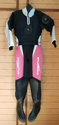 ○E7575 SPLENDIDO 24cm オーダーサイズ　ドライスーツ　136cm○ ○E7575 SPLENDIDO 24cm オーダーサイズ ドライスーツ 136cm