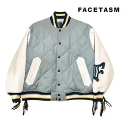 ○☆新品未使用 FACETASM スタジャン 5 (Lサイズ相当) ブルー