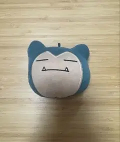ポケモン カビゴン フェイスマスコットポーチ　ファスナー付き