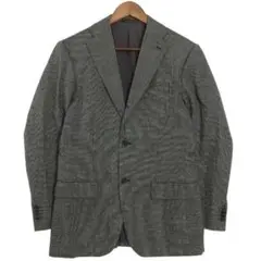 【美品】SHIPS FOX WOOL カシミヤ混 ウールテーラードジャケット44