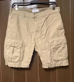 BROWNY ベージュ カーゴショートパンツ M