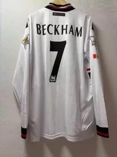 98/99マンチェスターユナイテッド ユニフォーム 7番 ベッカム Lサイズ