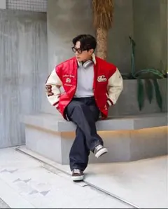 Reroom スタジャン リルーム スタジャン Reroom STADIUM JACKET卸売り