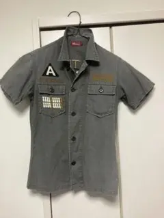 Avirex 刺繍シャツMサイズ