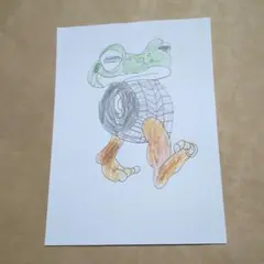 イタリアブレインロット風ボネカアンバラブ　子供が描いた絵☆