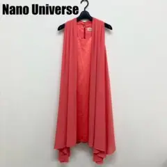 〇0199I〇 Nano Universe ロングワンピース 女性