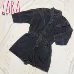 【美品】ZARA ザラ デニムロンパース