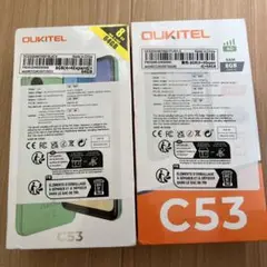 2台OUKITEL C53 8GB RAM 64GB 本体