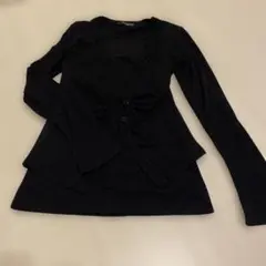 FOXEY NEW YORK ブラック カーディガン・タンクトップセット