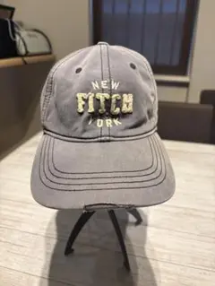 Abercrombie & Fitch グレーキャップ L/XL