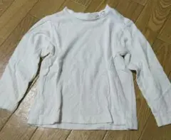 ファミリア　100cm 白　長袖Tシャツ　リアちゃん