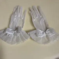 ウェディンググローブ　ショートレース ブライダル
