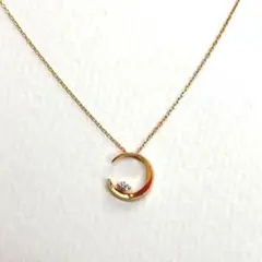 ✨美品✨スタージュエリー K18 ダイヤモンド 0.02ct ネックレス
