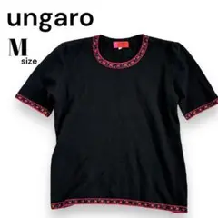 ungaro solo donna ウンガロ 半袖 ニット カシミヤ セーター
