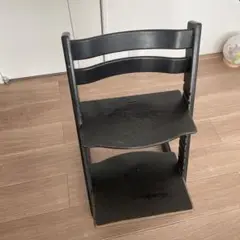 激安♪正規品⭐︎ストッケ トリップトラップ ブラック　STOKKE