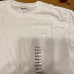 チャンピオンＬ新品未使用Ｔシャツ白