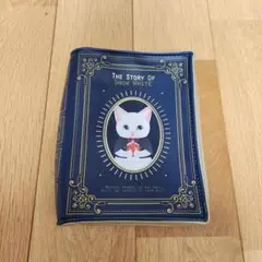 値下げ中 フェリシモ猫部ブック型ポーチ　スノーホワイト（白雪姫）