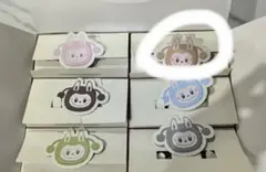 THE MONSTERS Wacky Martシリーズ ラブブ 巾着 オレンジ