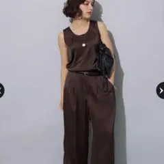 最終値下げ　アルページュストーリー　ヴィンテージサテンタックパンツ　Sサイズ
