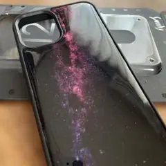 iPhone12 mini スマホケース-ikins天然貝 Milky way