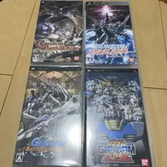ガンダムバトルロワイヤル他ガンダム系4本セット