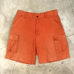 90's ビンテージ OLD NAVY ショートパンツ オレンジ カーゴ 短パン