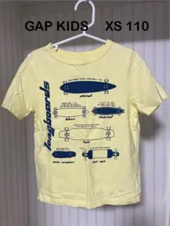 【本日昼まで限定】 GAP 110 Tシャツ 黄色 イエロー 夏服半袖 ギャップ