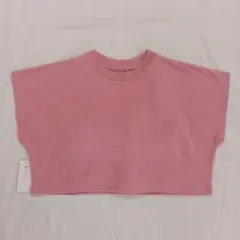 新品SUAKALAスカーラ ピンク クロップドTシャツMサイズ