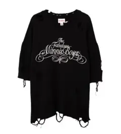 Distressed Knit T-Shir kamiya
