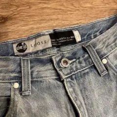 Levi's silver Tab Loose ダメージデニムパンツ