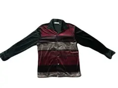 ベロア ブラック シャツ 90s
