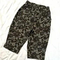 【新品未使用】マーキーズ ボトムス 長ズボン パンツ 花柄 総柄 90