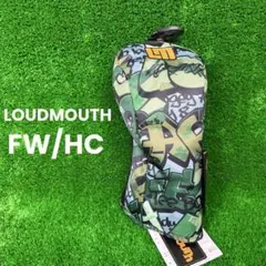 【新品】ラウドマウス フェアウェイ用ヘッドカバー タグスカモ HC0020