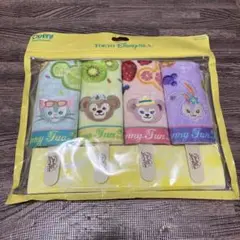 【新品】ディズニー ミニタオル4枚セット 約23cm